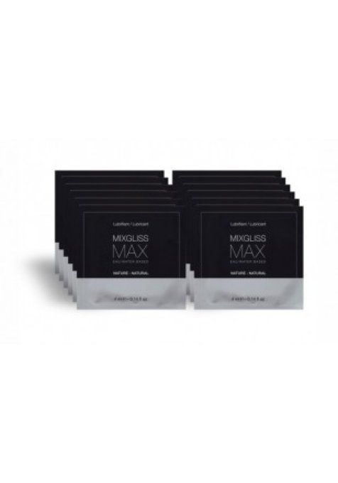 Dosette Pack x12 Lubrifiant Max anal "Mixgliss"