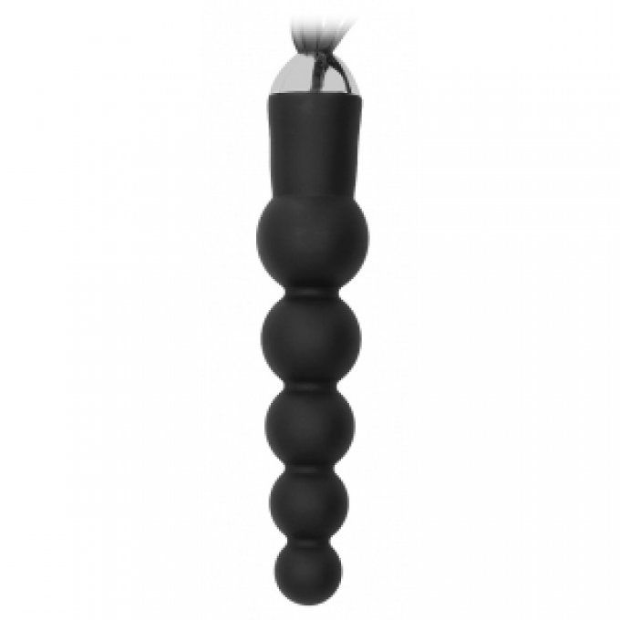 Martinet-Gode Black Whip Beads 15 x 4 cm